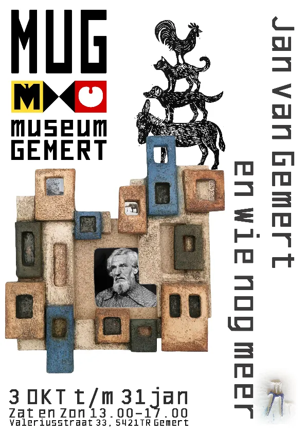 Poster voor Jan van Gemert en wie nog meer, van 3 oktober 2026 tot en met 31 januari 2027